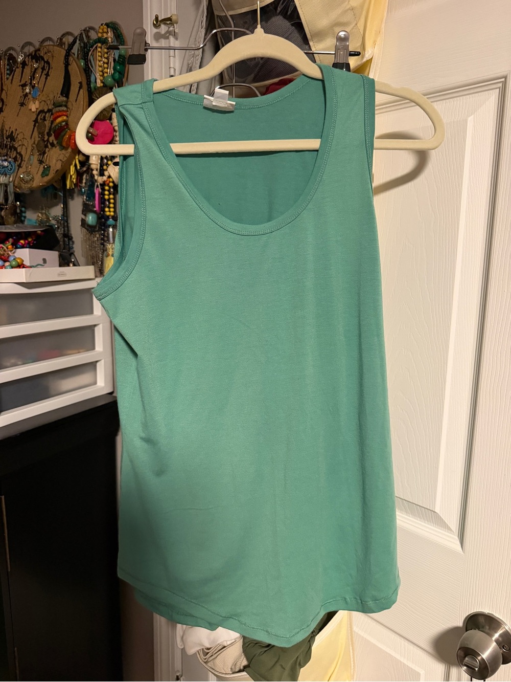 LuLaRoe Mint Green Sleeveless Tank Top